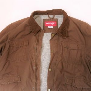 XL WRANGLER Jacket | Sherpa Lining and Corduroy